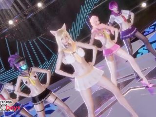 [GetFreeDays.com] MMD SECRET NUMBER - Got That Boom Ahri Akali Seraphine Kaisa Evelynn Sexy Kpop Dance Porn Clip April 2023-6