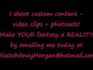 xxx clip 21 Miss Whitney Morgan - Losers Stroke To Miss Whitney Morgans Sweaty Socks ALONE - licking - masturbation porn crazy fetish porn-9