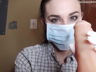 xxx clip 18 Nina Crowne – Clinic Intern Gloved Handjob | glove fetish | handjob porn pregnant fetish porn-3