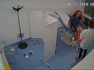 Voyeur - Real hidden camera in gynecological cabinet 3 on voyeur -4