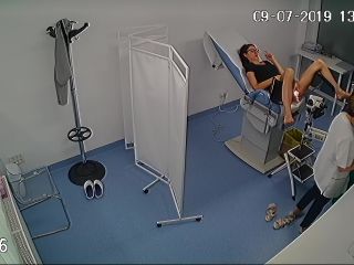 Voyeur - Real hidden camera in gynecological cabinet 3 on voyeur -7