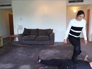 online adult clip 39 Karate Trample Femdom Girls - Karate Lesson With Natalie Low-Blow | domination | fetish porn sock fetish-5