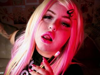 adult video 37 Mistress Bijoux - Emo Girl Smoke and Ignore | human ashtray | smoking lesbian sock fetish-8