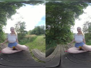 free porn clip 43 [VRSmokers] Aloralux – Smoking Bench; Amateur Outdoor Flashing her Tits (Oculus Go) - 3d - reality ankle fetish-0