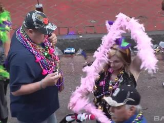 Sara Never Has A Lame Mardi Gras GroupSex!-8