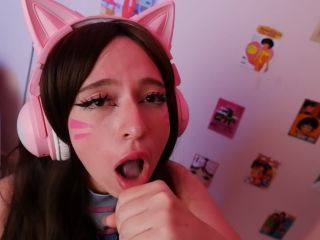 online video 32 Dva Owerwatch Cosplay. Gamer Girl Ride Dildo Sucking Cock While Playing - [ModelsPornorg] (FullHD 1080p) on fetish porn hd anal porn videos-9