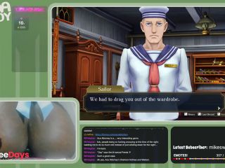 [GetFreeDays.com] PandaFemboy Plays The Great Ace Attorney Chronicles Part 2 Sex Leak October 2022-8