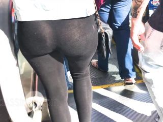 CandidCreeps 792 Leggings Public Girl See Thru Mexican Latina-2