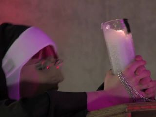 free porn video 4 arab femdom Hot nun rides the dildo, submissive on toys-8