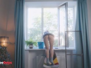 [GetFreeDays.com] Washed the windows after which they shoved their cock into her tight pussy with difficulty Adult Stream April 2023-3