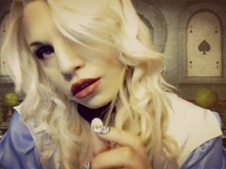 online clip 38 Goddess Blonde Kitty - Down The Rabbit Hole Intox on pov nylon femdom-0