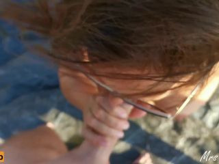 Sex With A Hot Milf By Sunset On Public Beach 1080p-2