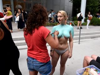 Bodypainting at the Whitney Museum 2018-3