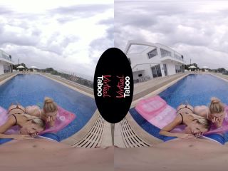 VirtualTaboo: Alecia Fox, Masha - Pool Porn And Bro's Hoes , porn virtual blowjob on blowjob -1
