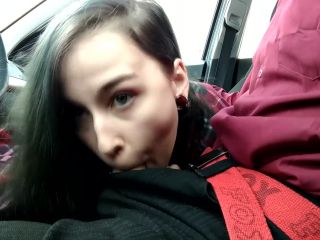 LarunaMave - Laruna Mave - Public Blowjob while Driving ¦ Random Hot Girl on the Road Roleplay  - squirt - toys amateur sex porn-4