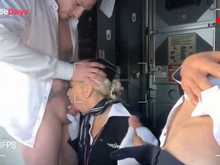 [GetFreeDays.com] The pilots fucked a new stewardess right at the controls of the plane, MFM th Porn Stream January 2023-4
