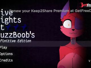[GetFreeDays.com] Foxy Finds And FUCKS MY ASS - Five Nights At Fuzzboobs Ft. Gummy Adult Stream December 2022-8