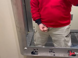 [GetFreeDays.com] Risky wank in public toilet, thick cumshot. Adult Film June 2023-4