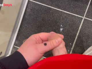 [GetFreeDays.com] Risky wank in public toilet, thick cumshot. Adult Film June 2023-9