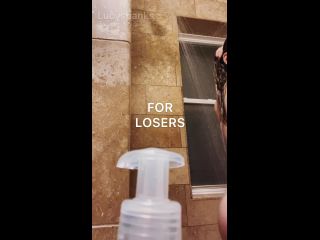 M@nyV1ds - LucySpanks - Naked Shower for Losers-0
