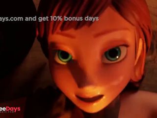 [GetFreeDays.com] The Queens Secret - Anna Frozen Anal 3D Animation Adult Stream June 2023-6