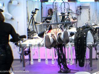 Miss Miranda - Conveyer belt of bondage 1 - Medical femdom-6