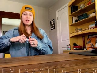 The Miss Ginger - Stop & Go JOI Pied Tease.-1