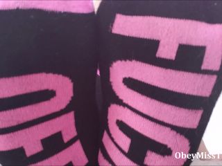 porn clip 19 Obey Miss Tiffany - Fuck off | humiliation | pov best feet fetish-7
