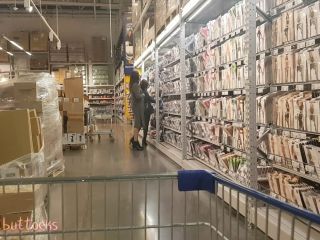 Video Naked Girl Walks In The Supermarket Sweetbuttocks 1080p FullHD-2