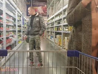 Video Naked Girl Walks In The Supermarket Sweetbuttocks 1080p FullHD-3