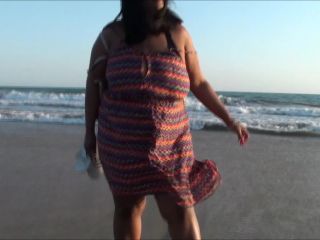 Busty Cookie BBW Beach Feet Part 2 Wet sand - Ebony Foot Fetish-5