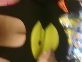 Pacman shirt tried to hide those  boobs-7