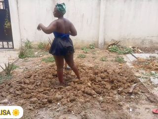 African Babevoluptuous Butt,Tiny Skirtgardeningno PantyAkiilisa Pornhub-4