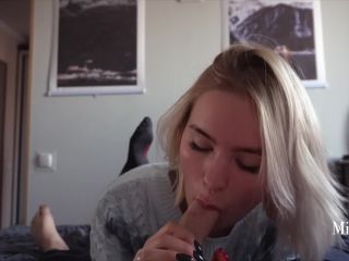 xxx video clip 41 busty blonde hairy hardcore porn | MiraDavid - Babe Gives Slobbering Deepthroat Blowjob And Takes On Belly  | hardcore-1