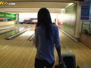 Privatesextapes.com- Hot amateur couple in the bowling club-8