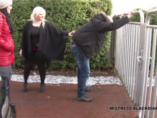 Mistress Blackdiamoond – Victim Ballbusting!-5