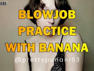 amateur, blowjob, eating, foodporn, tonguefetish blowjob practice with banana Manyvids  Lizzymaestro   tonguefetish-0