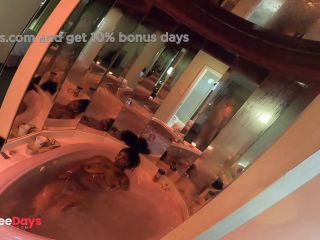 [GetFreeDays.com] Lusty Couple Love Making In Hot Tub Adult Clip March 2023-9