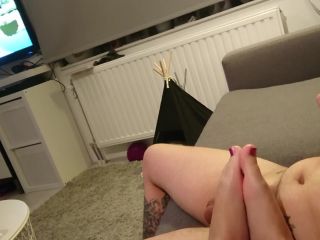 Giving a footjob while he's playing GTA. Hé Just ignored me. Got caught-8