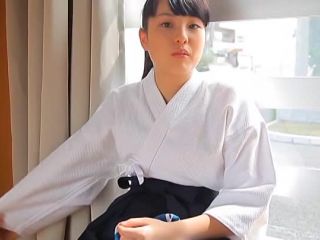 Hatsukoi Ryou Omoi pretty Asian teen in white kimono asian Marin Kato-0