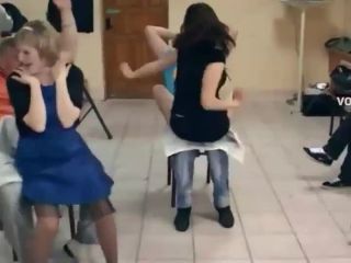 Lap dance competition on a  wedding-1