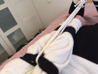online adult video 29 Hogtied After Tights Layering Challenge on gangbang xxx ankle socks fetish-8