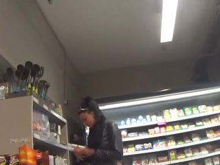 Spying on posh girl inside the  supermarket-6