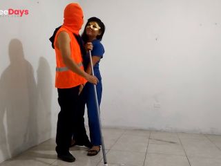 [GetFreeDays.com] Nurse flirts with the street sweeper and offers him a delicious blowjob Adult Video January 2023-1