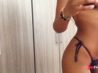 [GetFreeDays.com] Hot Latina in blue lingerie masturbates for her boyfriend Porn Clip January 2023-3