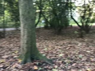 British slut fucks in forest(vids)-2