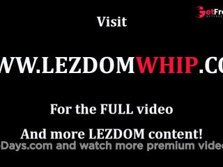 [GetFreeDays.com] WHIPPED ASS - Predicament bondage dyke whipped and assfucked by lezdom Sex Film December 2022-9