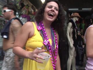 Sabrina Experiences A Naked Street Party GroupSex!-6