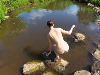 Real Outdoor Sex On The River Bank After Swimming  Pov By Mihanika69 1080p-3