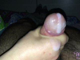Can't Resist Stroking When He Is Hard Slow Motion Rep Handjob Wifex-0